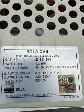 SolaHD Power Conditioner CVS 23-23-150-8 - Image 2