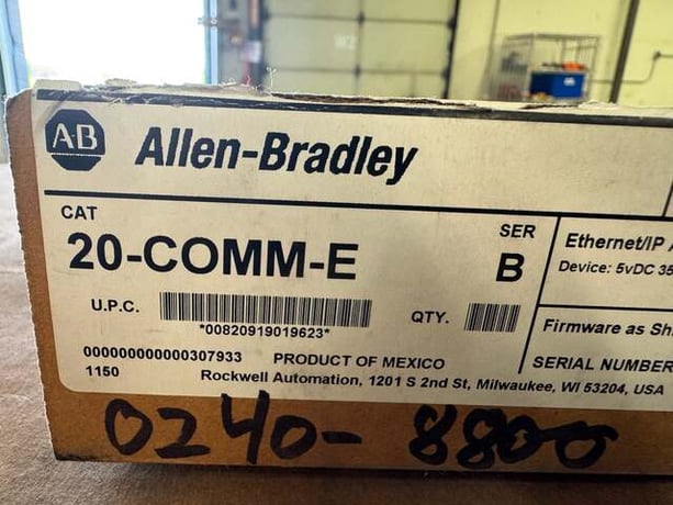 Allen-Bradley EtherNet/IP Communication Adapter 20-COMM-E 5 VDC - Image 4
