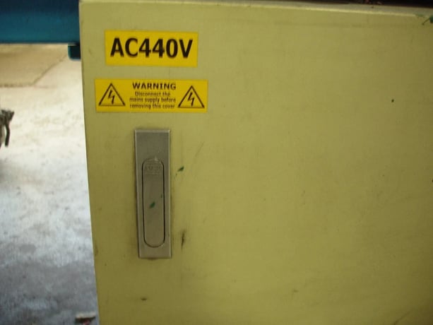 11.5" width x 90" L Heat Treat Furnace Conveyor, 900°F max, new controls, 2007 - Image 6