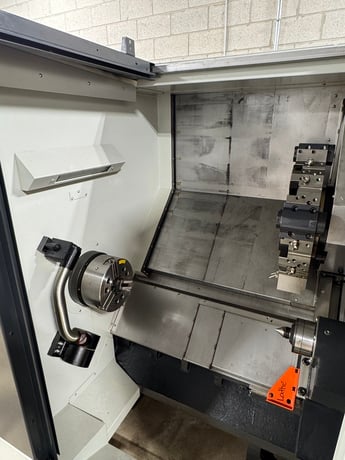 Haitian, Precision #TC25x500II, horizontal box way lathe, Fanuc 0iTF Plus, 22" swing, 8" chuck, new, 2024 - Image 2