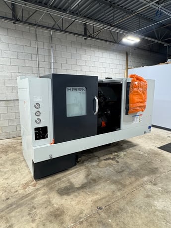 Haitian, Precision #TC25x500II, horizontal box way lathe, Fanuc 0iTF Plus, 22" swing, 8" chuck, new, 2024 - Image 3