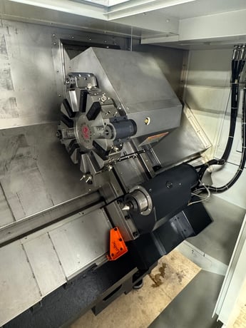 Haitian, Precision #TC25x500II, horizontal box way lathe, Fanuc 0iTF Plus, 22" swing, 8" chuck, new, 2024 - Image 5