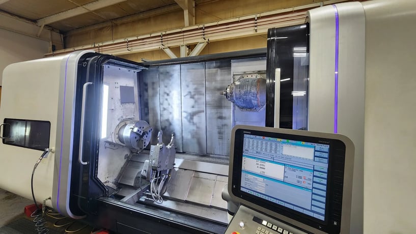 DMG Mori Seiki #CTX-GAMMA-2000TC, 9-Axis CNC Lathe, 24.8" swing, 80.7" machining length, 18" chuck, 70 HP - Image 2