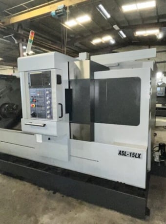 Ganesh #ASL-15LX, CNC Lathe, 15" chuck, 19.6" max. cutting diameter, 66" cut length, 4.1" bar, 15 HP, 2500 - Image 4