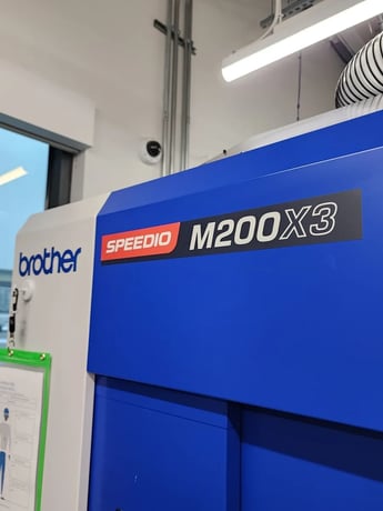 Brother #SPEEDIO-M200-X3, 5-Axis Vertical Machining Center, 7.8" X, 17.3" Y, 12" Z, 1600 RPM, 22 automatic - Image 2