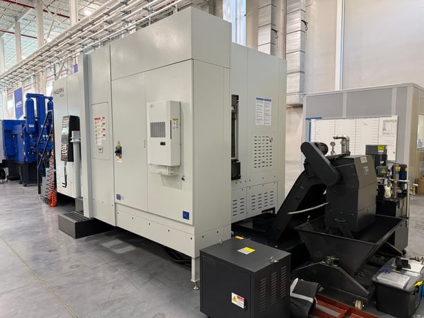 Haitian, Precision #MQ50, CNC horizontal machining center, Fanuc 31i-B Plus, 28.7" X, 28.7" Y, 31.5" Z, 12000 - Image 5
