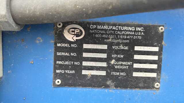 49" wide x 17' long, Chicago Pneumatic Conveyor, no motor or gearbox - Image 3