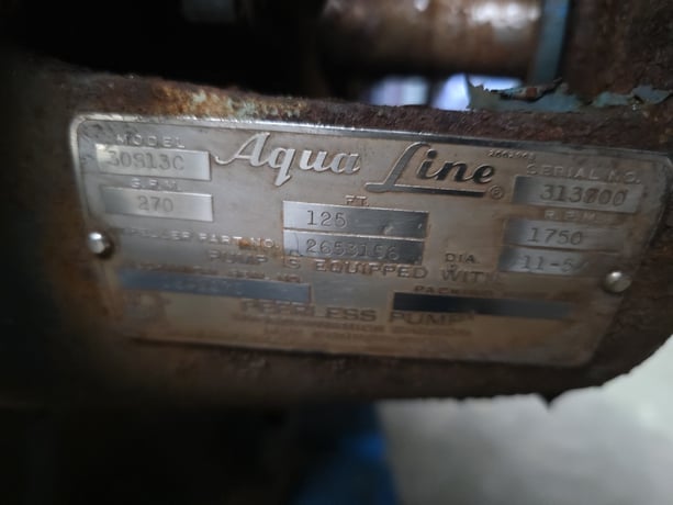 Worthington #30S13C, 3x3, Split Case Pump - Image 5