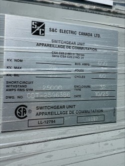 S & C 2X, S & C 25000 V, NEMA 3R, new, 2025 - Image 3