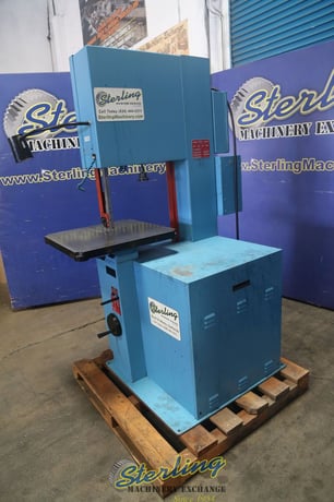 20" x 13" DoAll #2013-V, vertical band saw, 1/8"-1" x 154" blade, 55-5200 FPM, 2 HP, 26" x 26" table, blade - Image 7