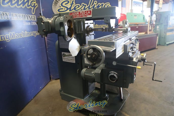 Lagun #FU2-LA, 10" x 54" table, 1400 RPM, ISO 40 spindle, variable speed head - Image 8