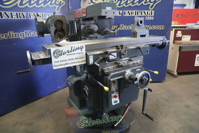Lagun #FU2-LA, 10" x 54" table, 1400 RPM, ISO 40 spindle, variable speed head - Image 10