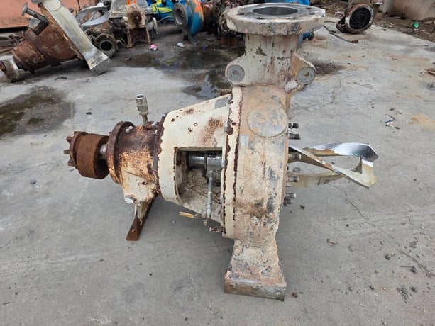 Ahlsthrom #MCA43-6, Ahlstrom steel centrifical pump - Image 1