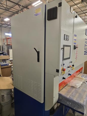 Costa #MD5-TV-1350, Deburring Machine, 53.1" working width, 103" longitudinal sanding belt length, sander - Image 1