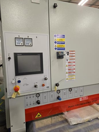 Costa #MD5-TV-1350, Deburring Machine, 53.1" working width, 103" longitudinal sanding belt length, sander - Image 3