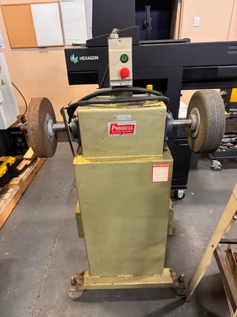 Progress #P-205, Pedestal Grinder, 3 HP, 575 Volt, 3PH - Image 3