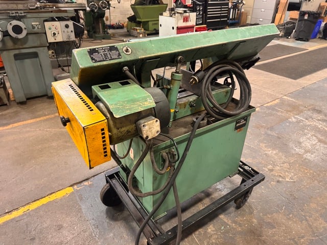 8" x 8" Startrite #H200, Horizontal Bandsaw, 7.8" round cutting, 60-225 FPM, hydraulic downfeed, 575 Volt, 3PH - Image 2