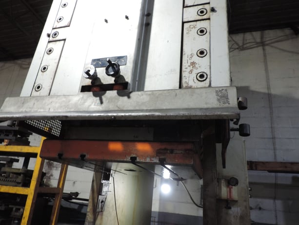 250 Ton, Pacific #250-PF-OBS, Hydraulic C Frame Press, 12" stroke, 21-3/4" open height, 18" throat, 1978 - Image 7