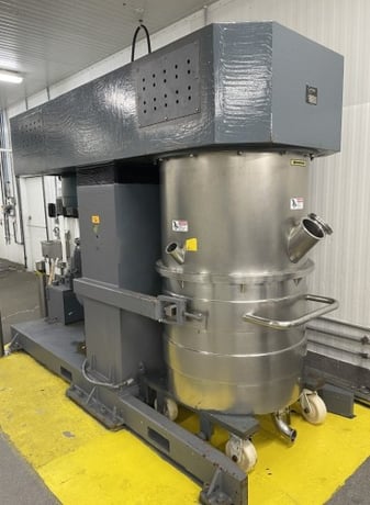 132 gallon Jaygo, Double Planetary Mixer, Stainless Steel, (3) 500-liter mix cans, high-viscosity blades, 50 - Image 2