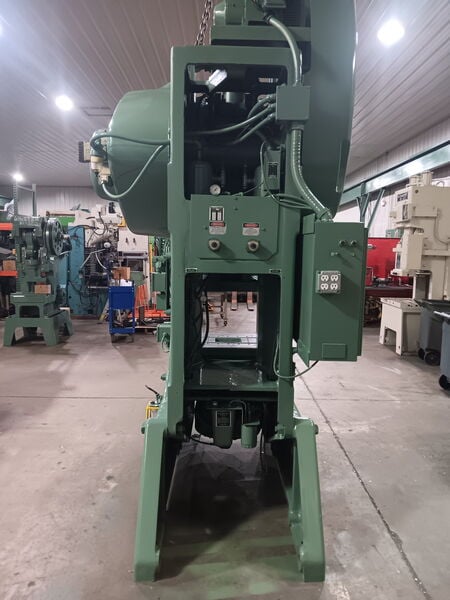 60 Ton, Minster #6SS, Back-Geared OBI Mechanical Punch Press, 6" stroke, 14" shut height, 2.75" slide - Image 3