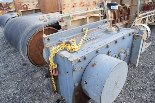 4' wide x 30'-7" long Belt Conveyors, 15 HP, Falk gear reducer, 6" shaft diameter, 208-240/460 Volt - Image 9