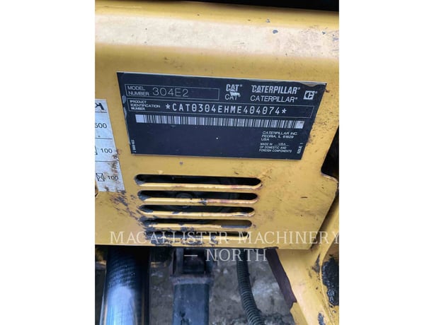Caterpillar 304E2CR, 6083 hours, S/N: ME404074, 2018 - Image 6