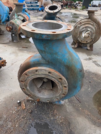 Goulds #3196, 6x8-13 Stainless Steel Process Centrifugal Pump - Image 2