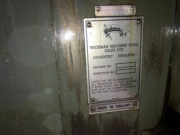 Wickman #1-3/4, 6 spindles, 1-3/4" cap. electromagnetic clutch, stock reel & stand, threading - Image 2