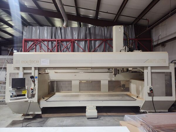 SCM Routech #Chronos, CNC bridge type vertical machining center, 5-Axis, 145.6" X, 61.2" Y, 39.3" Z, 20000 - Image 1