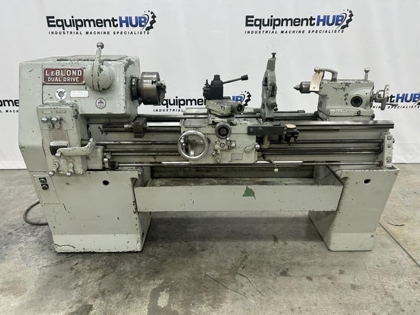 15" x 36" LeBlond #Dual-Drive, engine lathe, 3-jaw chuck, steady rest, Trav-a-Dial, coolant pump - Image 1