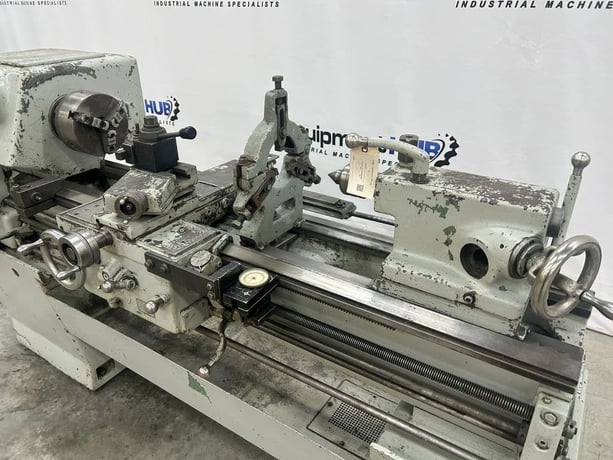 15" x 36" LeBlond #Dual-Drive, engine lathe, 3-jaw chuck, steady rest, Trav-a-Dial, coolant pump - Image 5