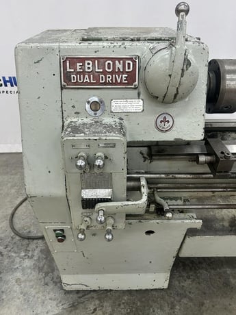 15" x 36" LeBlond #Dual-Drive, engine lathe, 3-jaw chuck, steady rest, Trav-a-Dial, coolant pump - Image 9