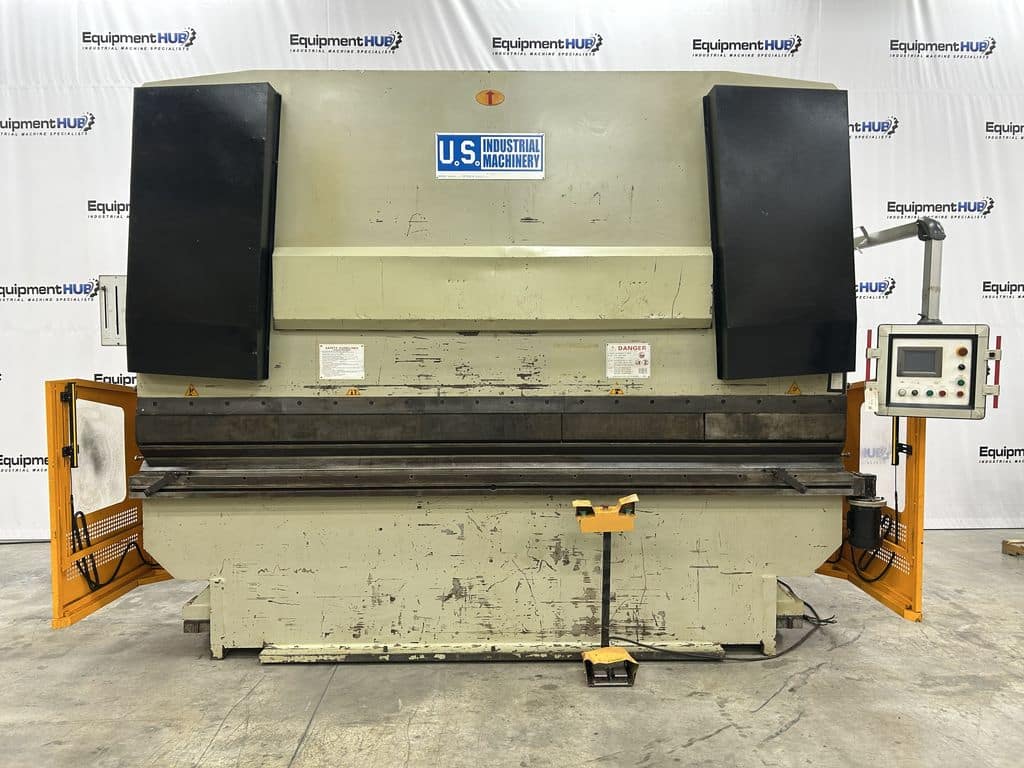 330 Ton, U.S. Industrial #US33013ACR, CNC hydraulic press brake, 13' overall, 118" between housing, 30 HP - Image 1