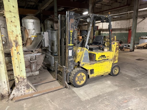 8,000 lb. Hyster #S80XL2BC, Forklift, 47.5" forks, 121" load height - Image 1