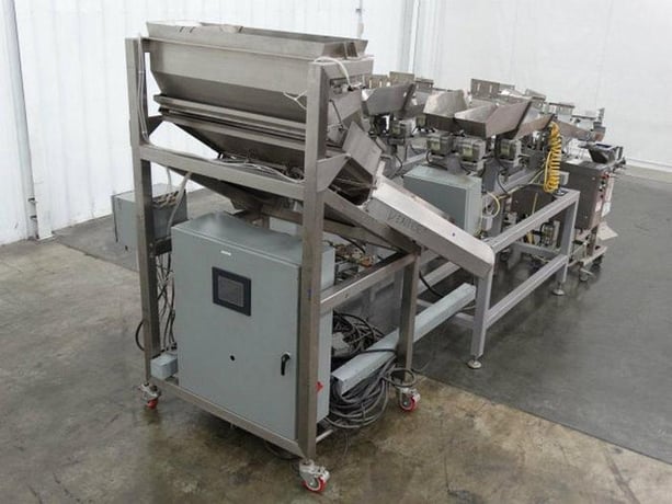 Weighpack Systems #TW/TP, Linear Counter & VS Bagging System, Stainless Steel, 4-head/4-lane, vibratory - Image 5