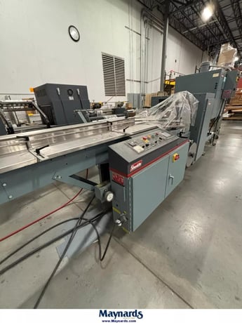 Shanklin #F-5A, automatic side seal shrink, 3"-48" long package range, 22" max. film size, 18" wide hot - Image 1