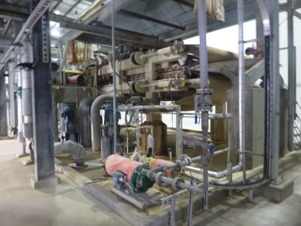 10' Press Technologies #120-WT, Heavy-Duty Twin Wire Wedge Pulp Thickener, 200-400 tons/day, all new - Image 8