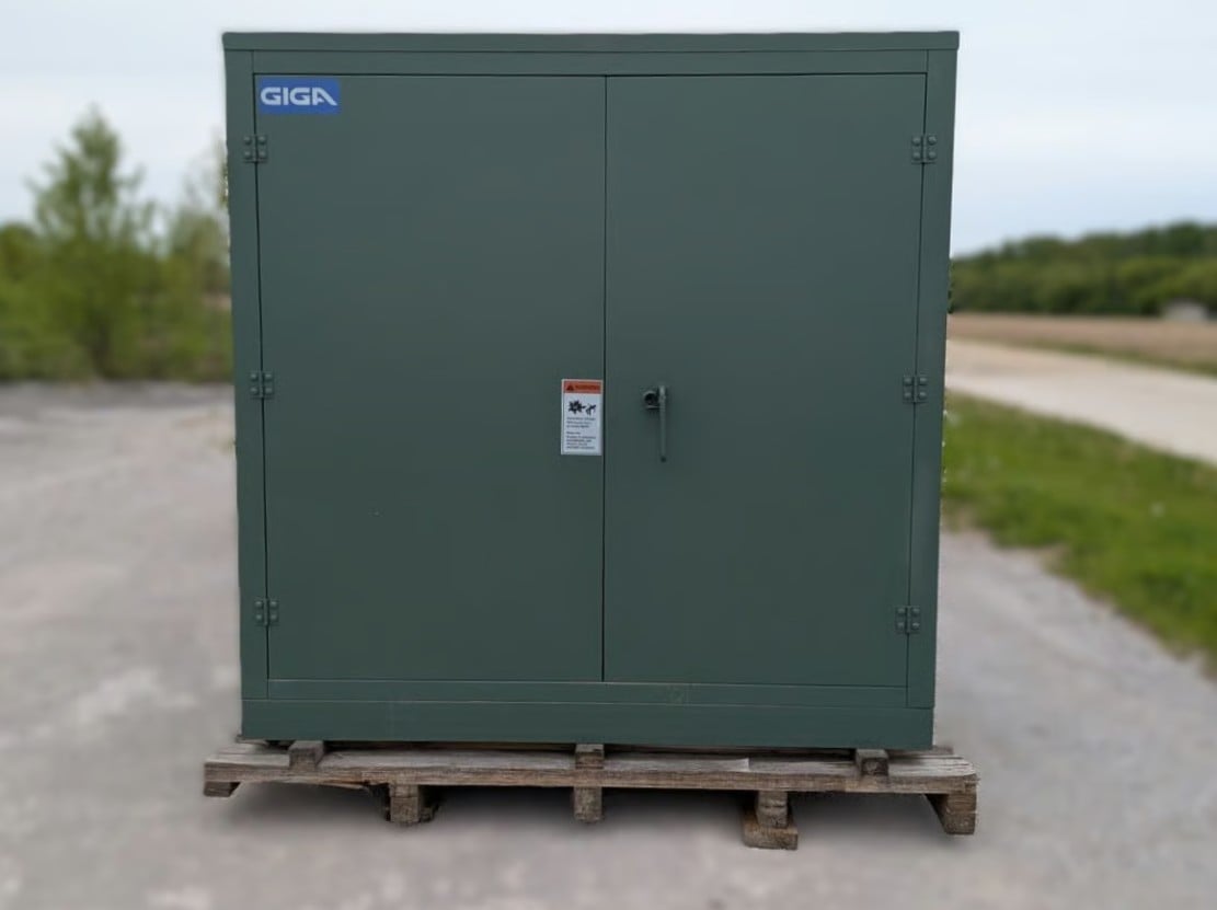 1000 KVA 12470GY/7200 Primary, 480Y/277 Secondary, Giga Energy, Pad Mount Transformer, 3PH, 2024 - Image 1