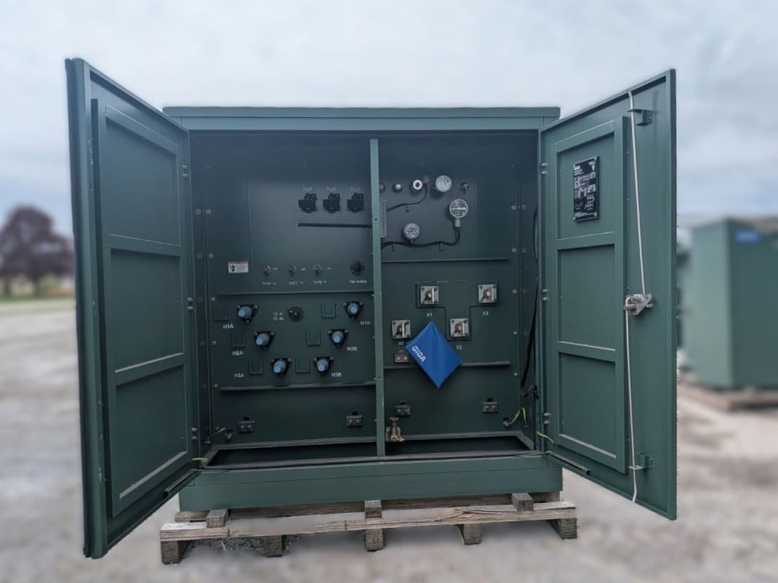 300 KVA 12470GY/7200 x 22860GY/13200 Primary, 208Y/120 Secondary, Giga Energy, Dual Voltage Padmount - Image 3