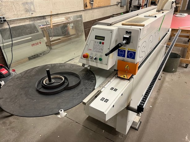 SCMI #K130, Edgebander, 29.5 FPM, 8-50mm panel, 0.4-3mm thick, 2010 - Image 2