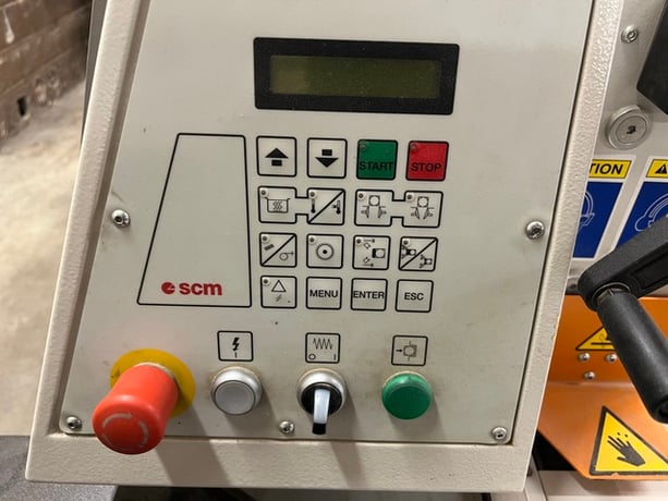 SCMI #K130, Edgebander, 29.5 FPM, 8-50mm panel, 0.4-3mm thick, 2010 - Image 3