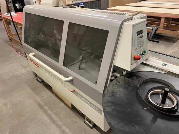 SCMI #K130, Edgebander, 29.5 FPM, 8-50mm panel, 0.4-3mm thick, 2010 - Image 4