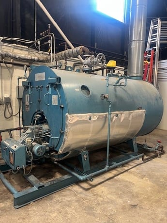 80 HP Superior #Mohawk-4-5-402, gas fired boiler, 150 psi, excellent condition, 1996 - Image 2