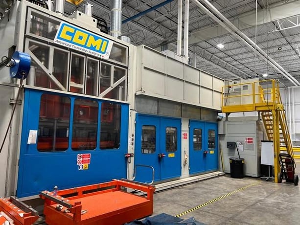 Comi #Super-Line-NG full electric thermoforming machine, fully automated line, dual station sheet loading - Image 1