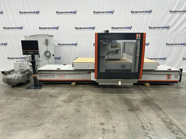 Holz-Her #Dynestic-7532B, CNC gantry nesting machining center router, 145.7" X, 86.6" Y, 1000-24000 RPM, 2022 - Image 1