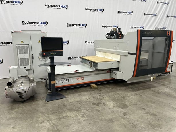 Holz-Her #Dynestic-7532B, CNC gantry nesting machining center router, 145.7" X, 86.6" Y, 1000-24000 RPM, 2022 - Image 3