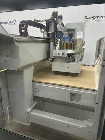 Holz-Her #Dynestic-7532B, CNC gantry nesting machining center router, 145.7" X, 86.6" Y, 1000-24000 RPM, 2022 - Image 6