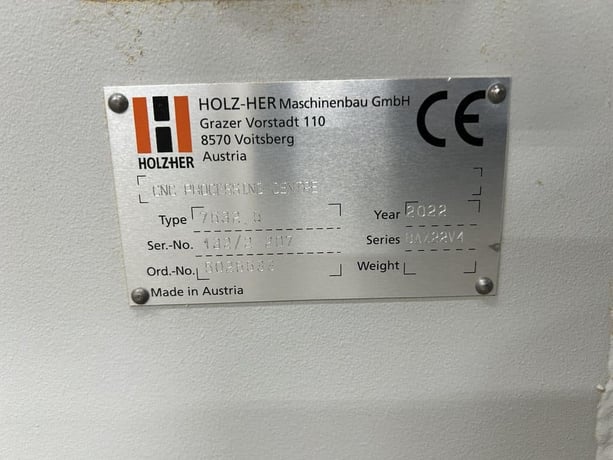 Holz-Her #Dynestic-7532B, CNC gantry nesting machining center router, 145.7" X, 86.6" Y, 1000-24000 RPM, 2022 - Image 8