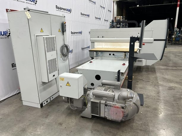 Holz-Her #Dynestic-7532B, CNC gantry nesting machining center router, 145.7" X, 86.6" Y, 1000-24000 RPM, 2022 - Image 10