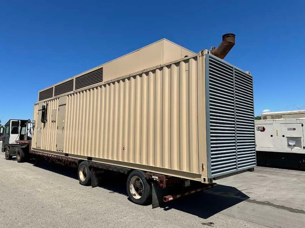 1250 KW Cummins #DFLC, diesel generator set, 277/480 Volts, 1850 HP @ 1800 RPM, KTA50-G3 engine, sound - Image 3